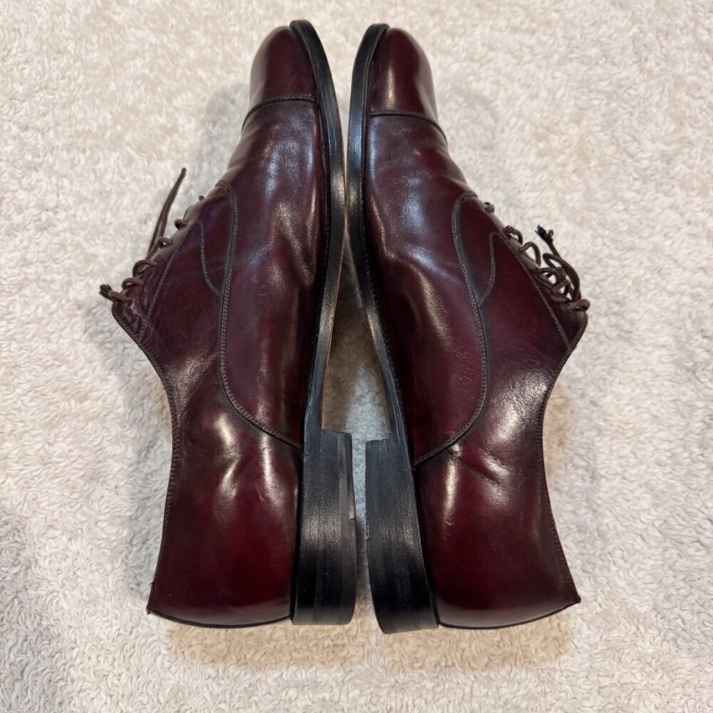 Salvatore Ferragamo Men's  Lace Up Oxfords Size 10 - Picture 5 of 13